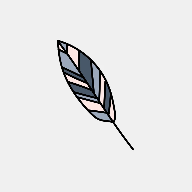Illustration moderne de feuille géométrique Homme Débardeur