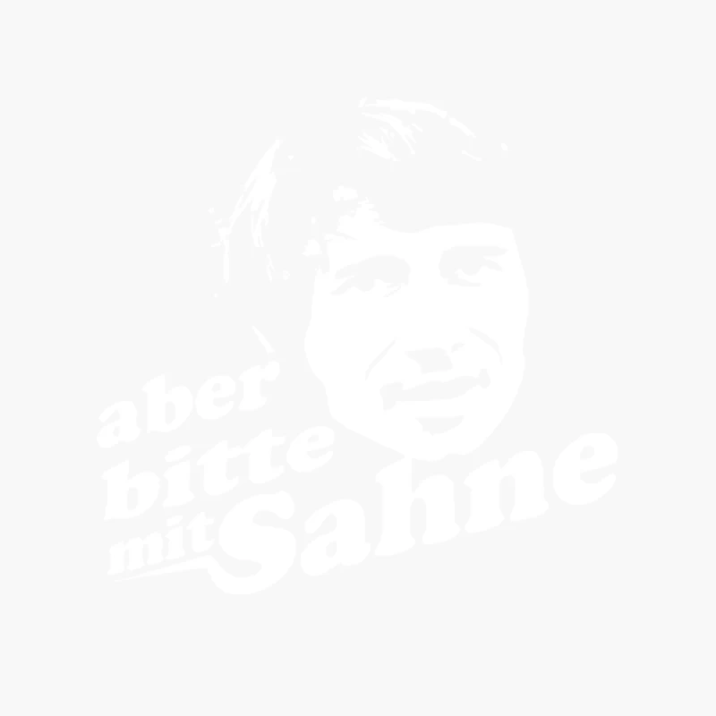 aber bitte mit Sahne Udo Jürgens Cotton Tote Bag