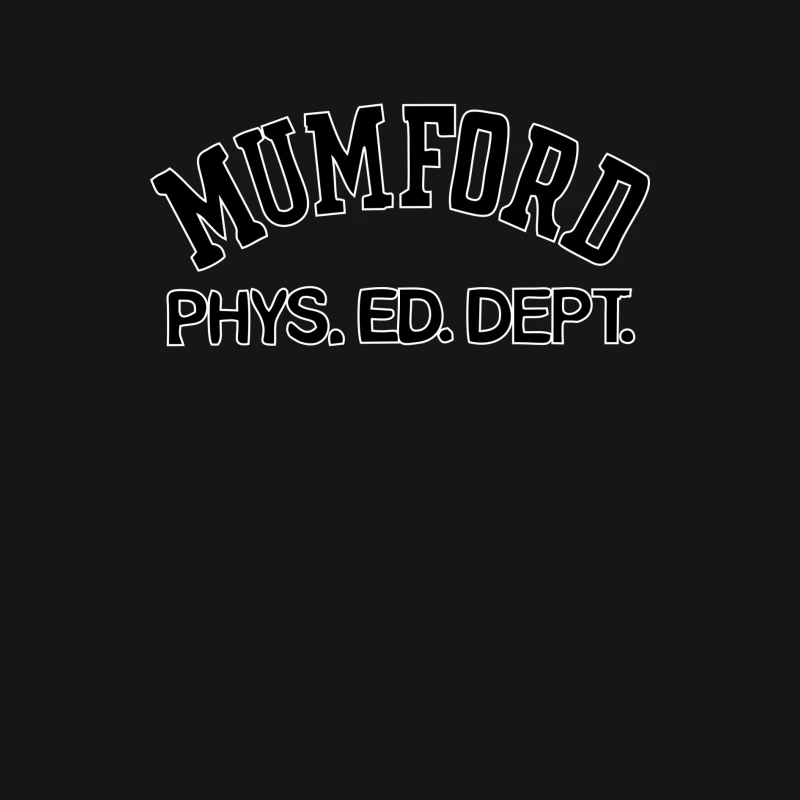 MUMFORD PHYS. ED. DEPT. Male Long Sleeve T-Shirt