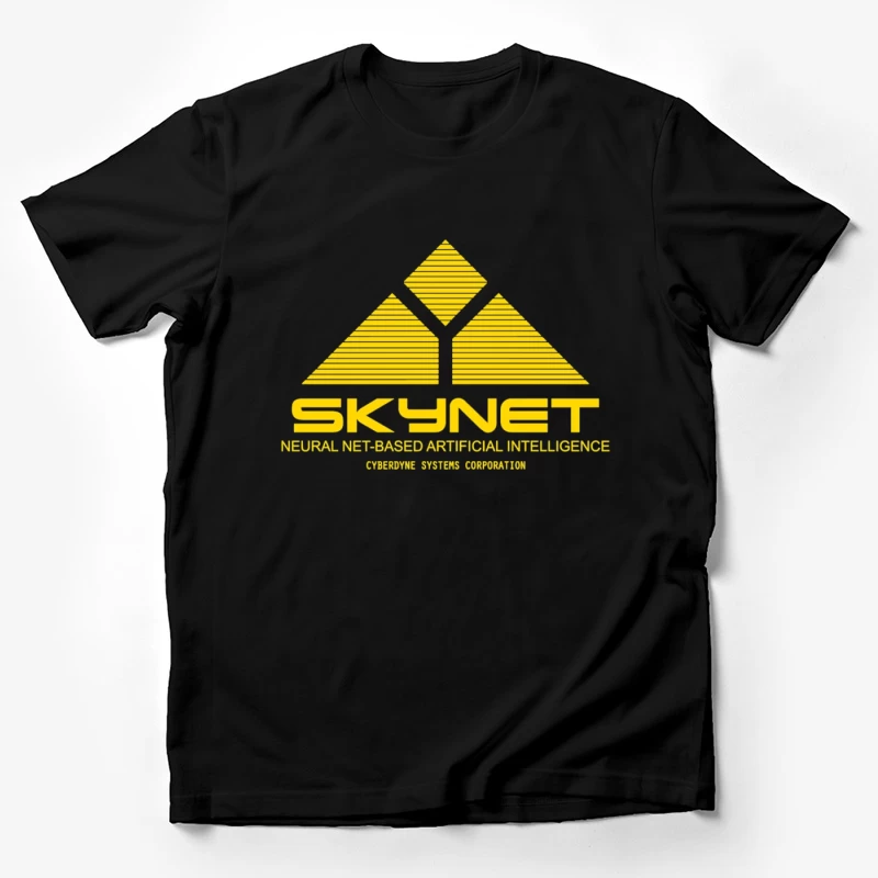 Skynet Corporate Logo - Cyberdyne Systems AI Technology Male T-Shirt