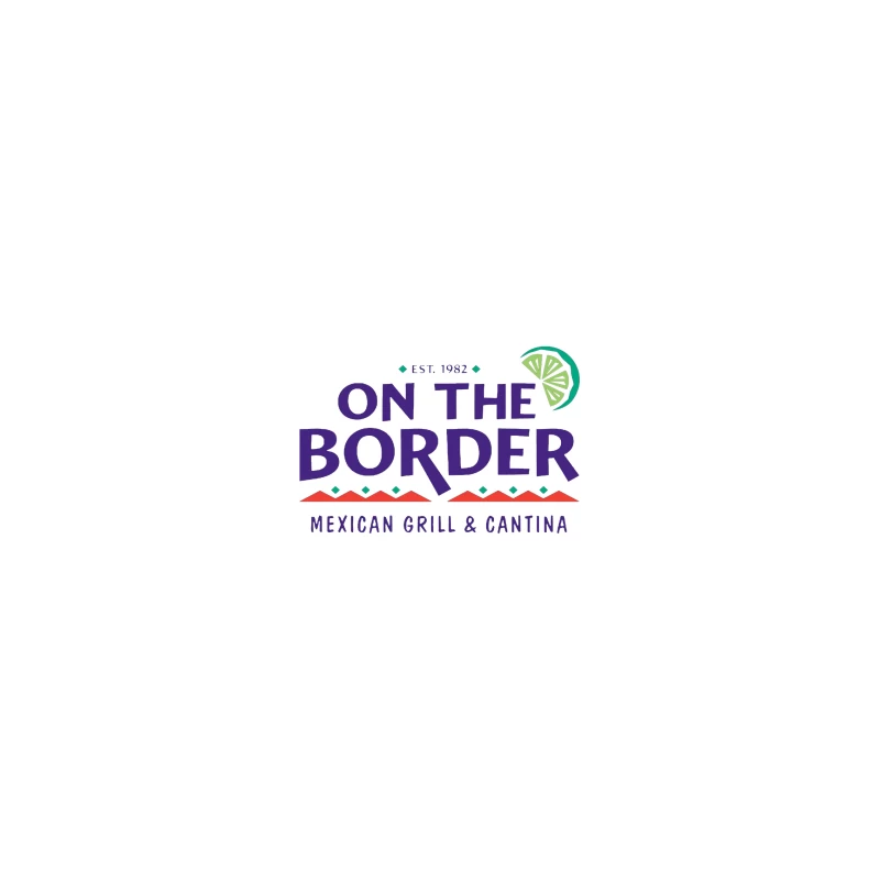 On The Border Mexican Grill & Cantina Restaurant Logo iPhone Case