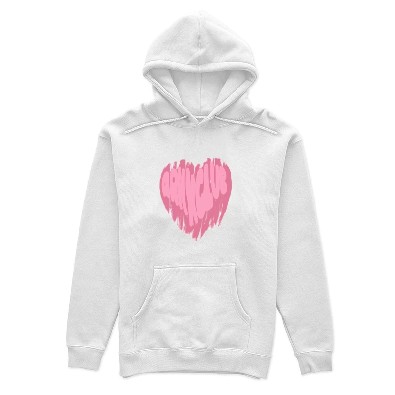 Rosa Herzdesign mit Wort 'ARMYCLUB' Damen Pullover Hoodie