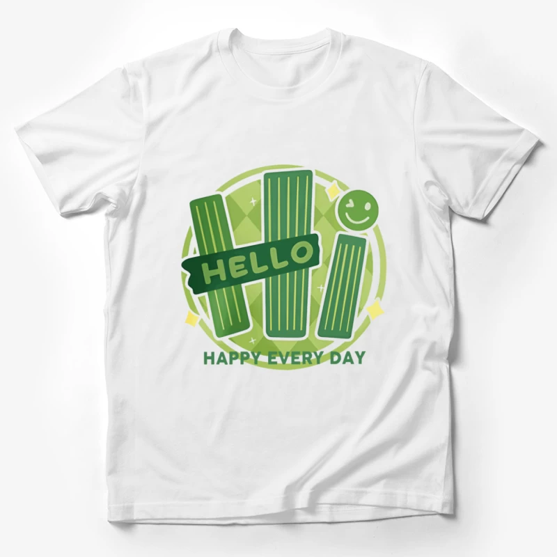 Fröhlicher Gruß jedes Tages Herren T-Shirt