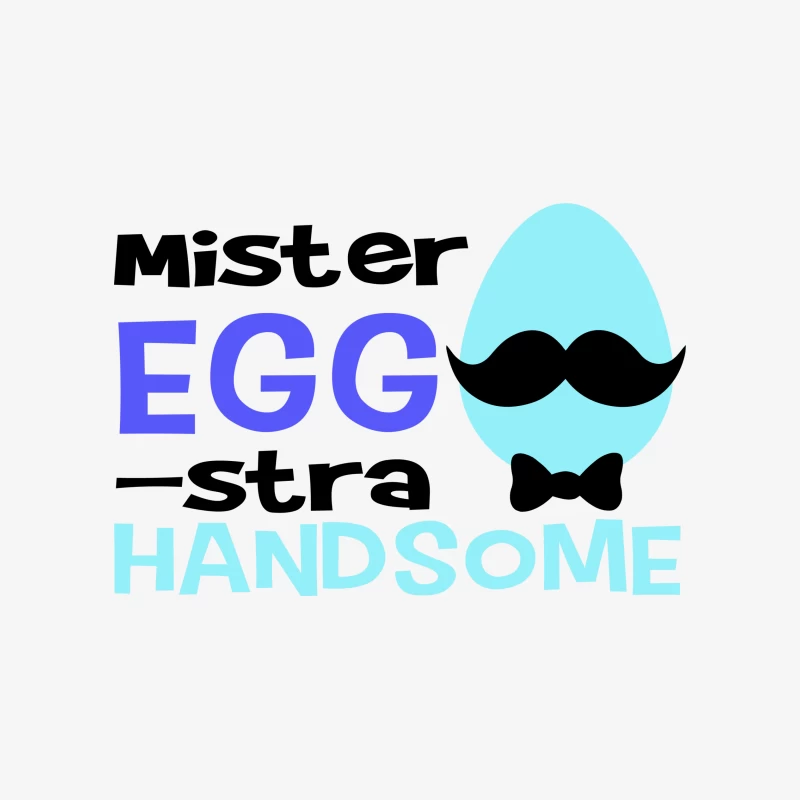 Œuf élégant avec moustache Homme Sweat-shirt à enfiler