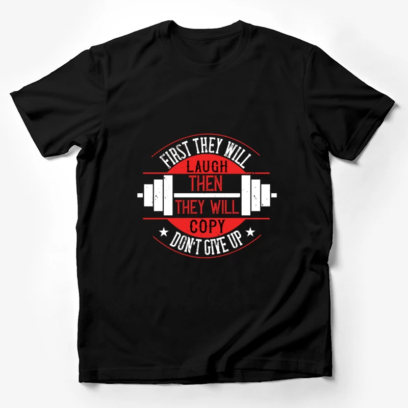 Motivation et détermination dans le sport Homme T-Shirt
