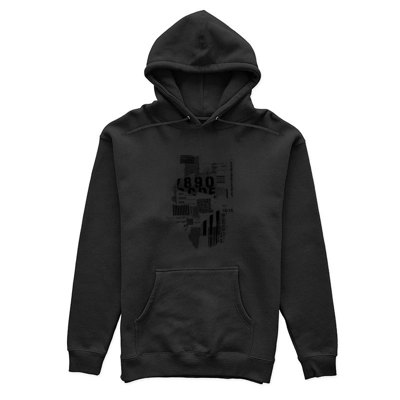 Kassette und Schriftzug Design Damen Pullover Hoodie