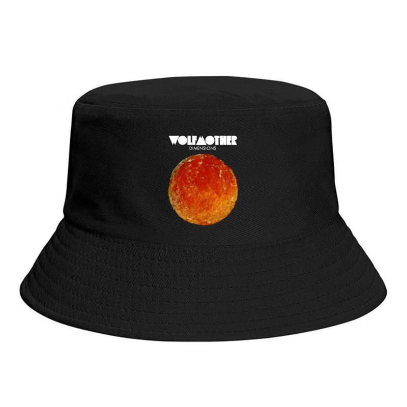 Wolfmother - Dimensions Album Cover with Orange Celestial Design Bucket Hat