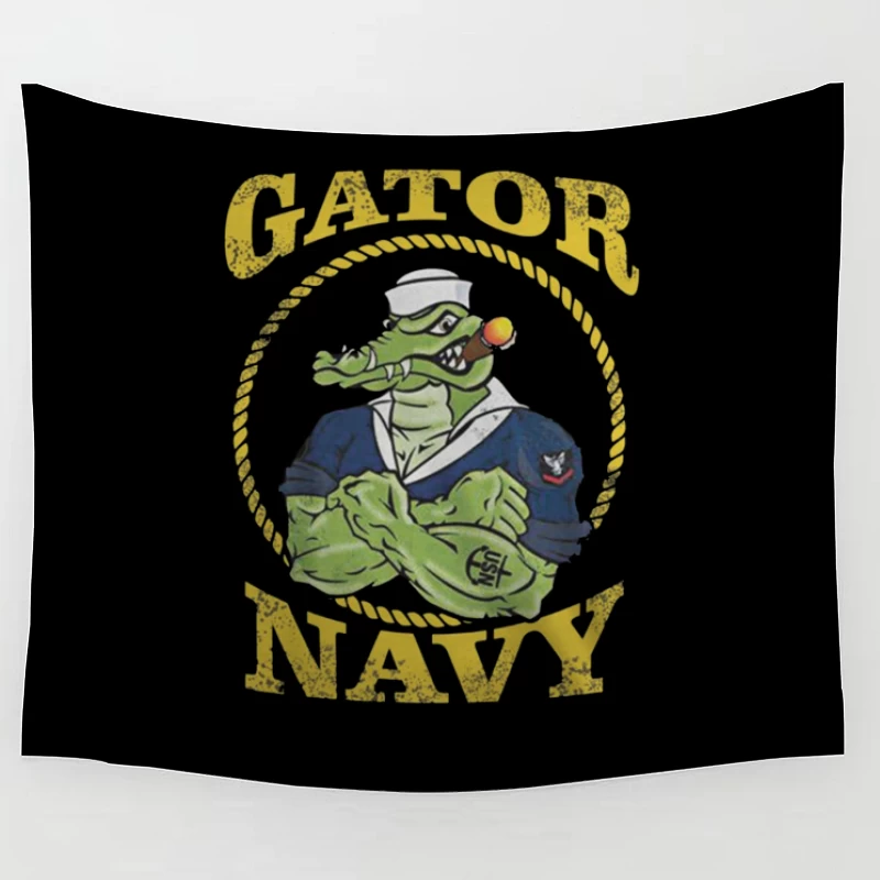 Gators Navy 2 Tapestry