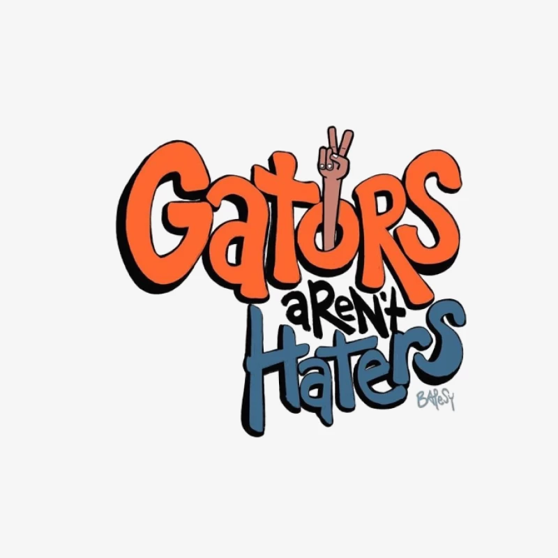Gators sind keine Hater Herren Pullover Sweatshirt