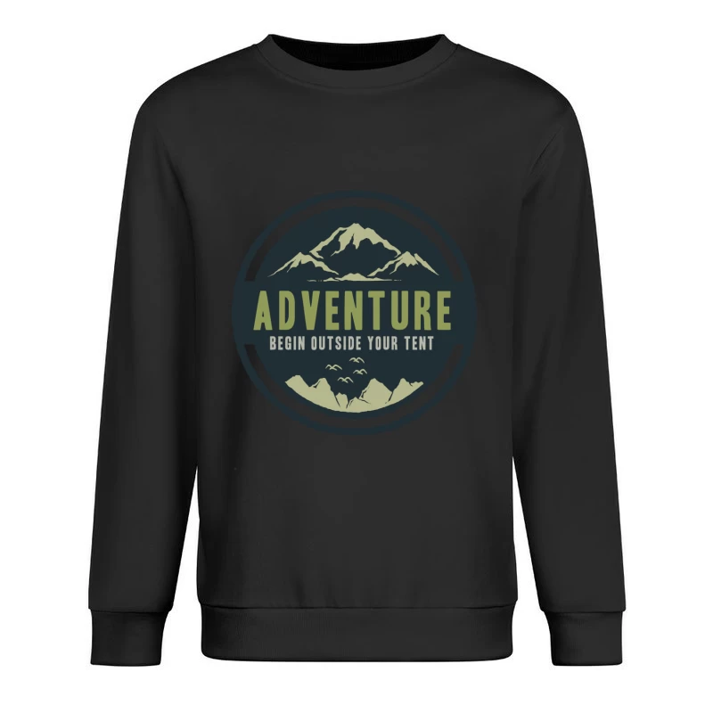 Aventure en Plein Air Homme Sweat-shirt à enfiler