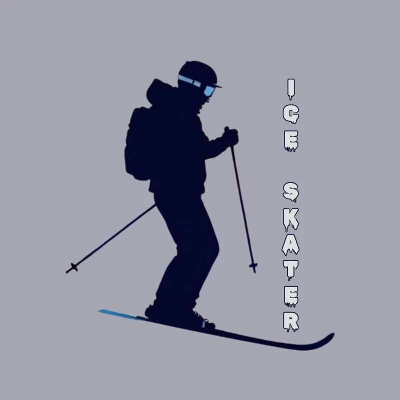 Ice skater lover Throw Pillow