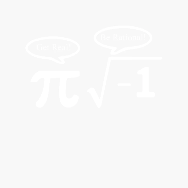 Be Rational Get Real Nerdy Geek Pi Nerd Cotton Tote Bag