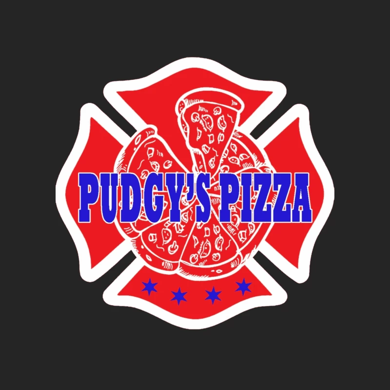 Pudgy Pizza 5 Male Pullover Sweatshirt