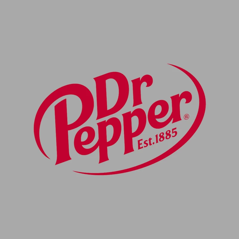 Dr Pepper Classic Red Logo Design - Established 1885 Female Pullover Hoodie