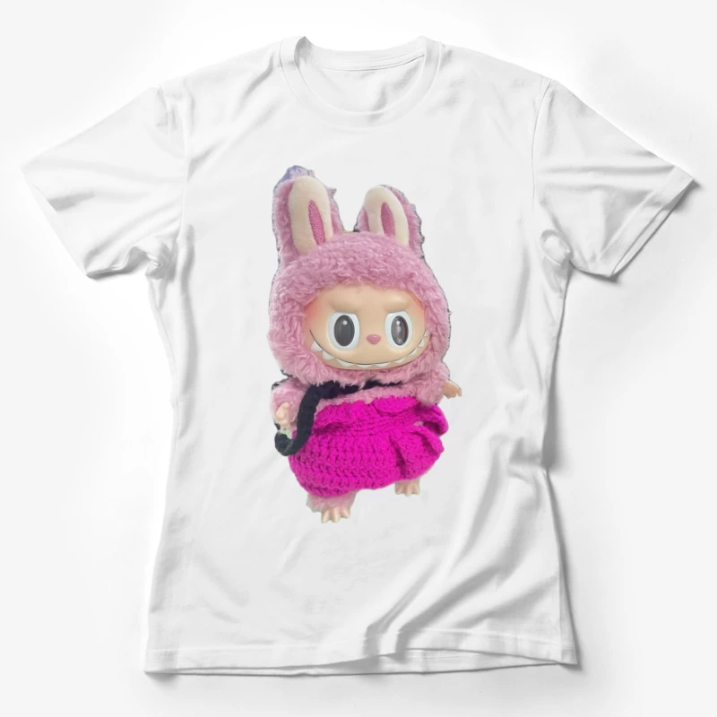 Puppe mit Hasen-Kostüm Damen T-Shirt