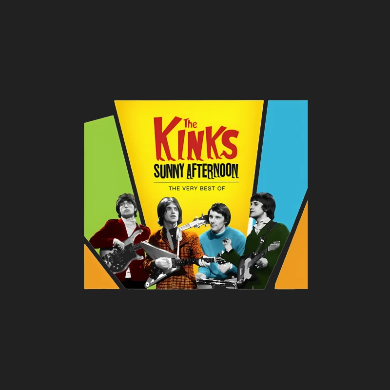 The Kinks 'Sunny Afternoon: The Very Best Of' Vintage Album Cover Bucket Hat