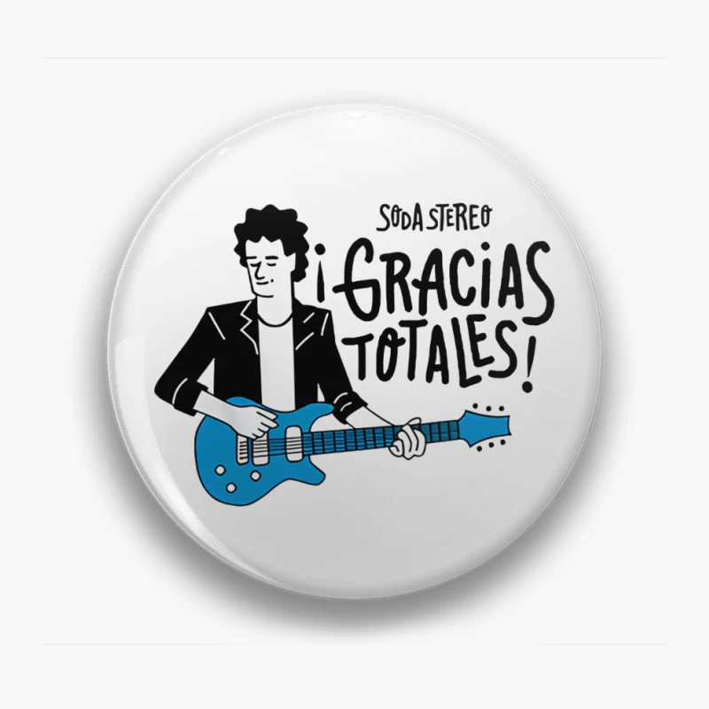 Soda Stereo Gracias Totales Pin