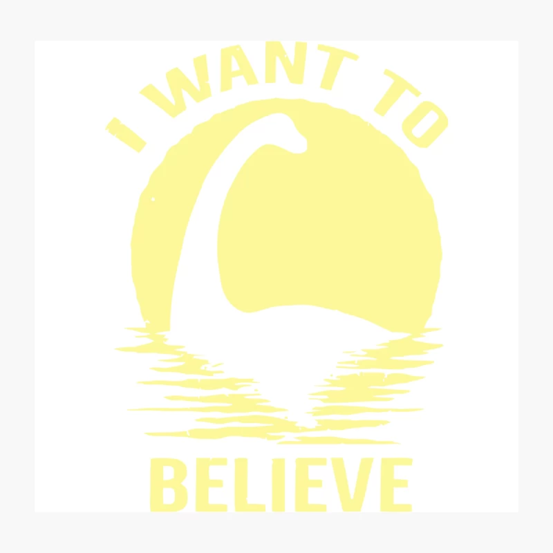 UFO Believer's Yellow Graphic Inspired by X-Files Throw Pillow