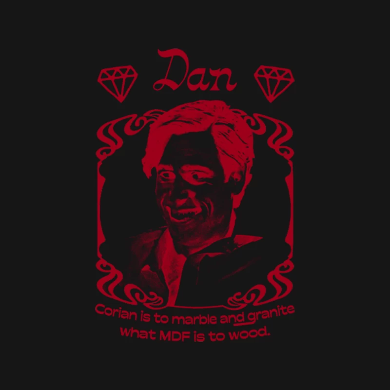 Dan  Alan Partridge Quote Design Mouse Pad