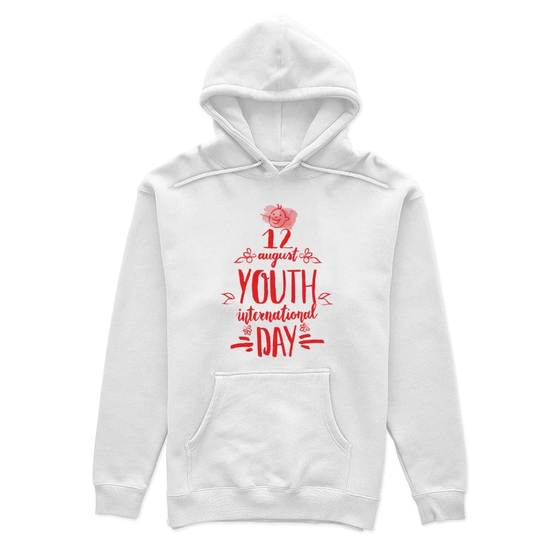 Internationaler Tag der Jugend am 12. August Damen Pullover Hoodie