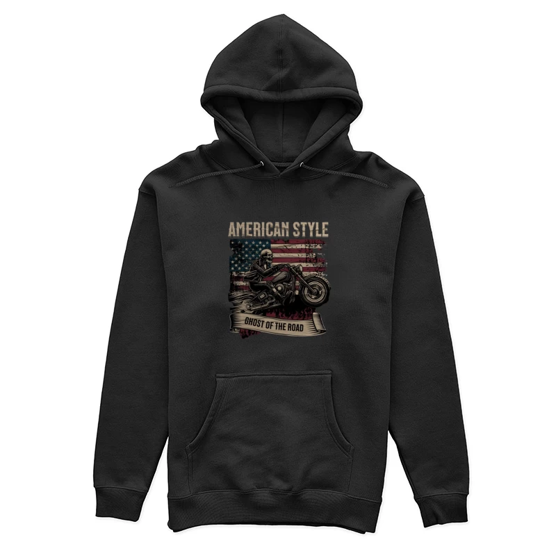Amerikanischer Geisterfahrer Damen Pullover Hoodie