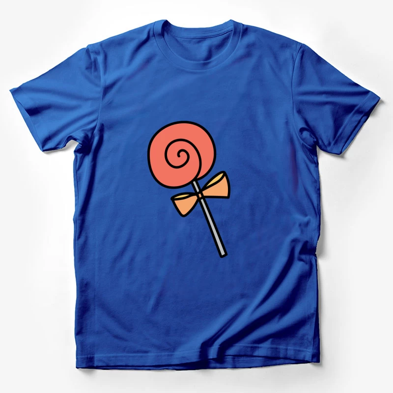Lollipop colorée avec nœud Homme T-Shirt