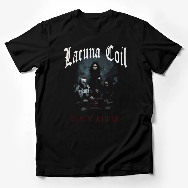 Lacuna Coil Black Anima Male T-Shirt