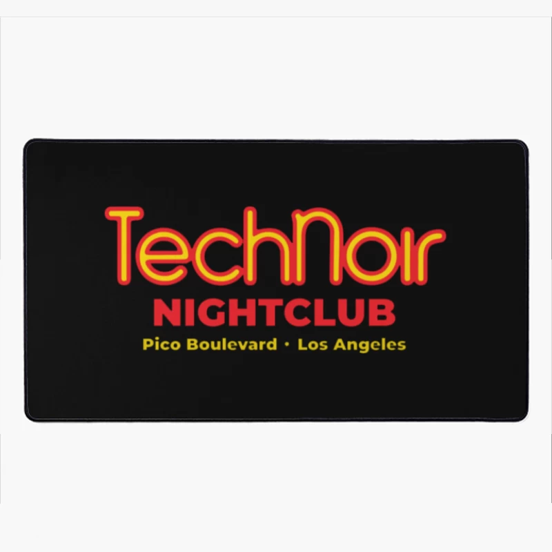 TechNoir Los Angeles Desk Mat