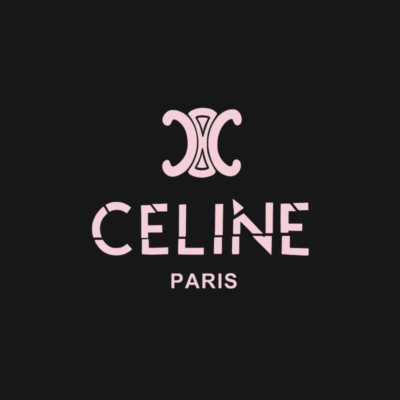 Celine Paris Logo Design Herren Pullover Hoodie
