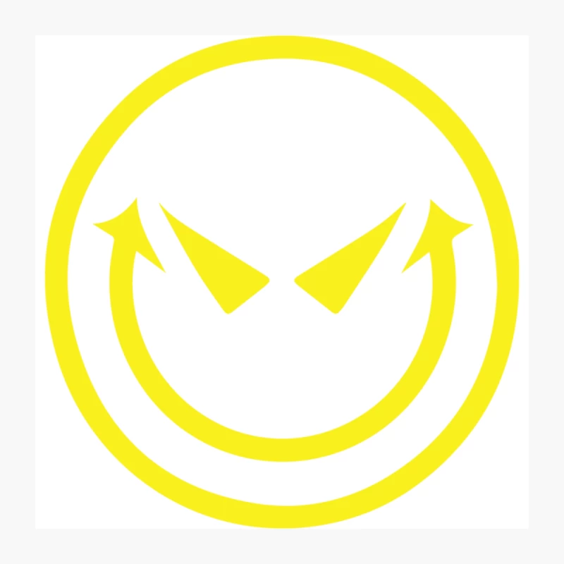 Evil Smiley Pin