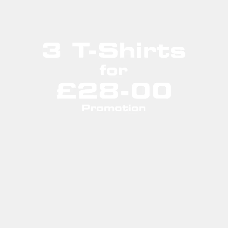promotion - 3 Tshirts for £28-00 Male Tank Top