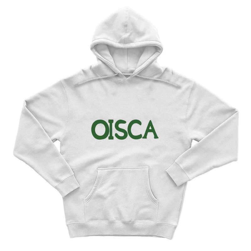 OISCA Logo auf weißem Hintergrund Herren Pullover Hoodie