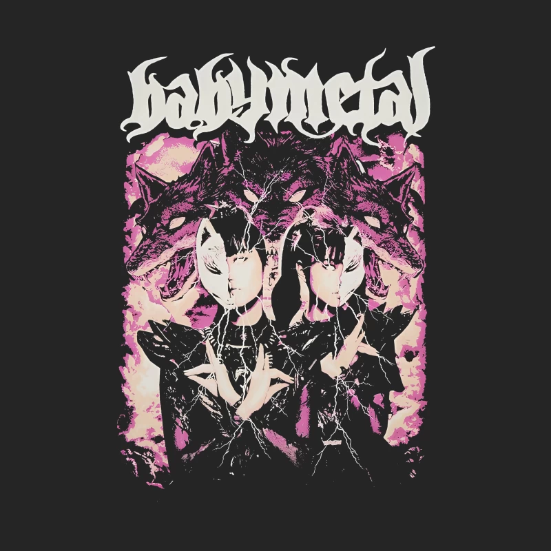 Babymetal Fox Female Pullover Sweatshirt