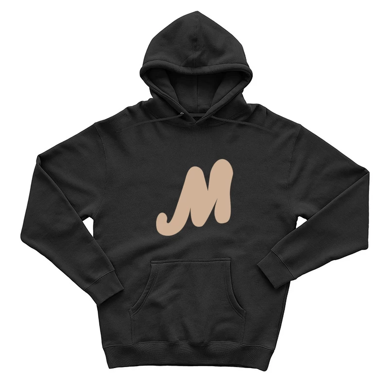 Kreatives M-Logo Herren Pullover Hoodie