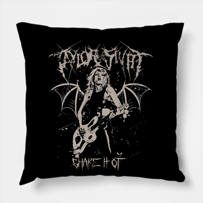 Metal Taylor Swift Shake It Off Throw Pillow