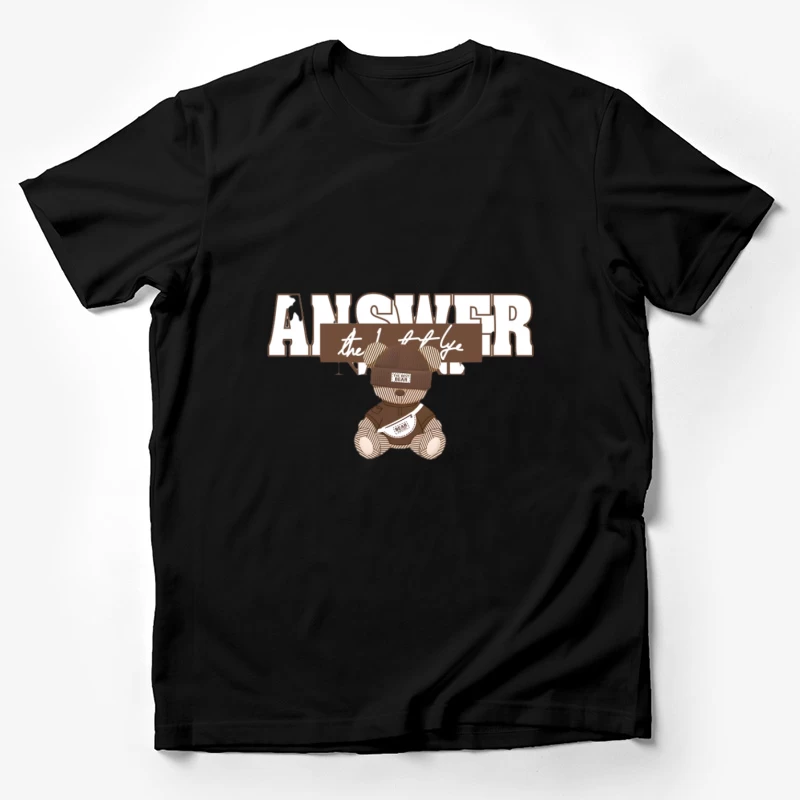 Bärendesign mit Schriftzug Herren T-Shirt
