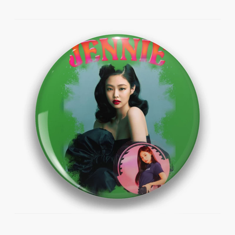 Stylish Portrait of Jennie Pin