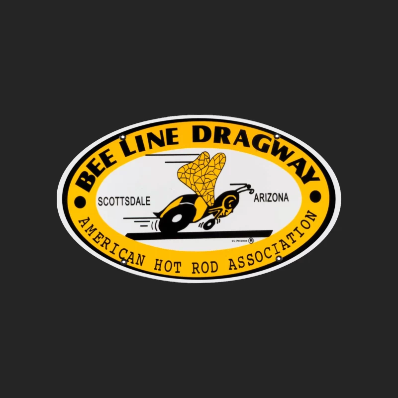 Bee Line Dragway Vintage Male Pullover Sweatshirt