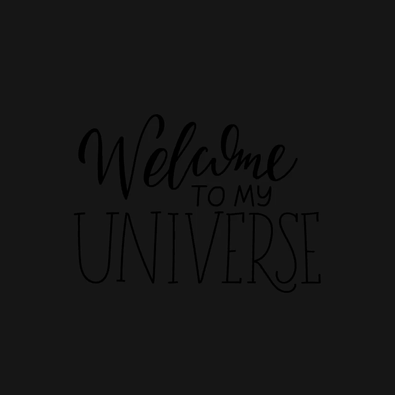 Bienvenue dans mon univers Femme T-Shirt