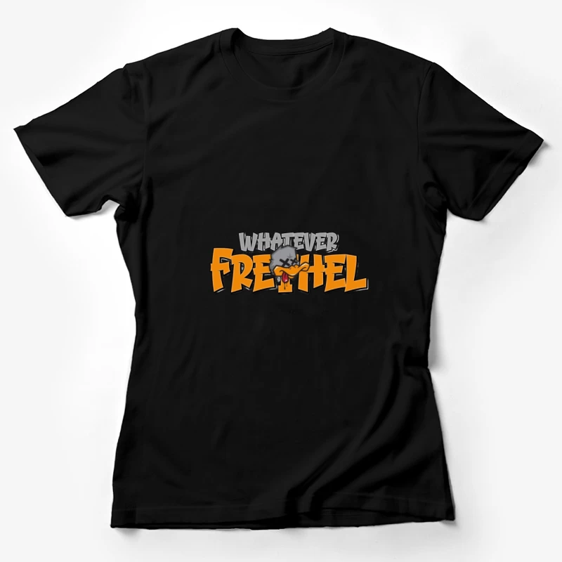 Coole Comic-Entenzunge mit Text Damen T-Shirt