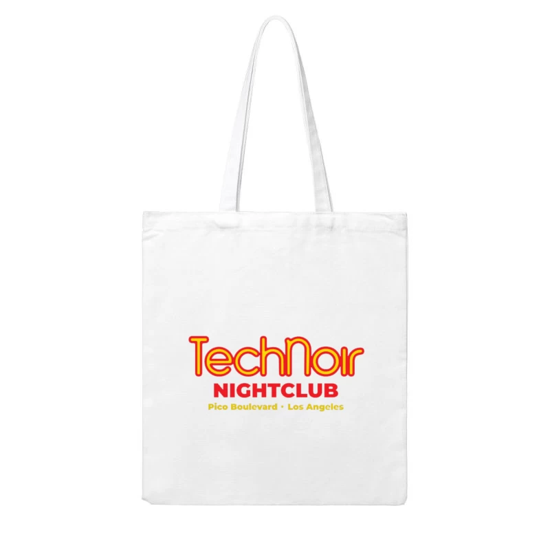 TechNoir Los Angeles Cotton Tote Bag