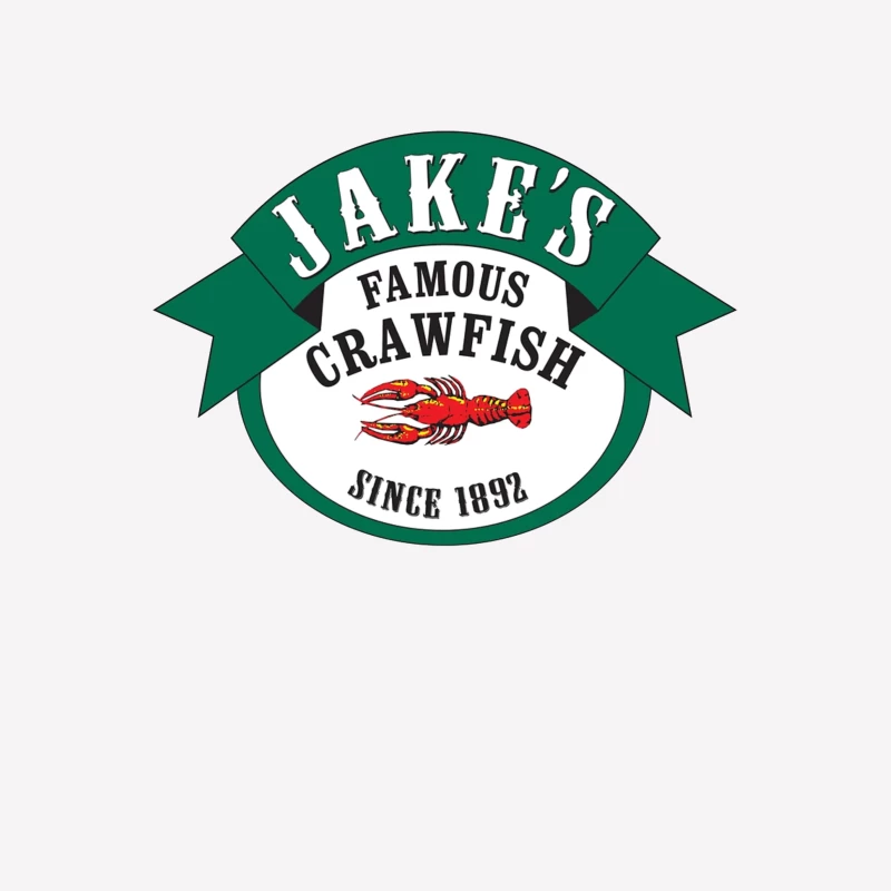 Jake's Famous Crawfish Restaurant - Historic Seafood Logo Since 1892 Female T-Shirt