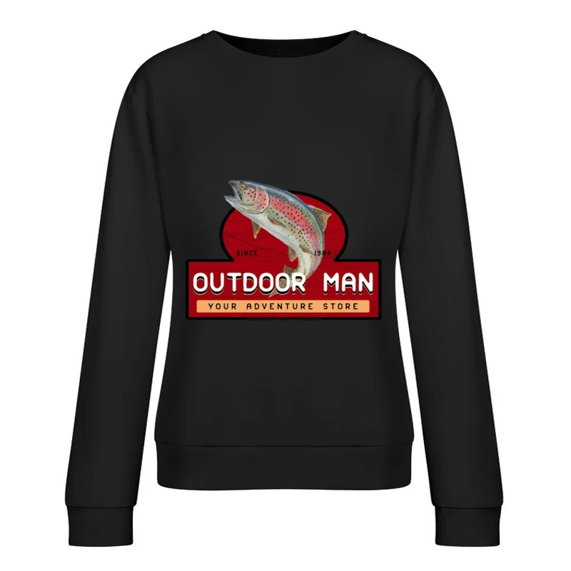 Outdoor Man Mug, Shirts etc. Female Pullover Sweatshirt