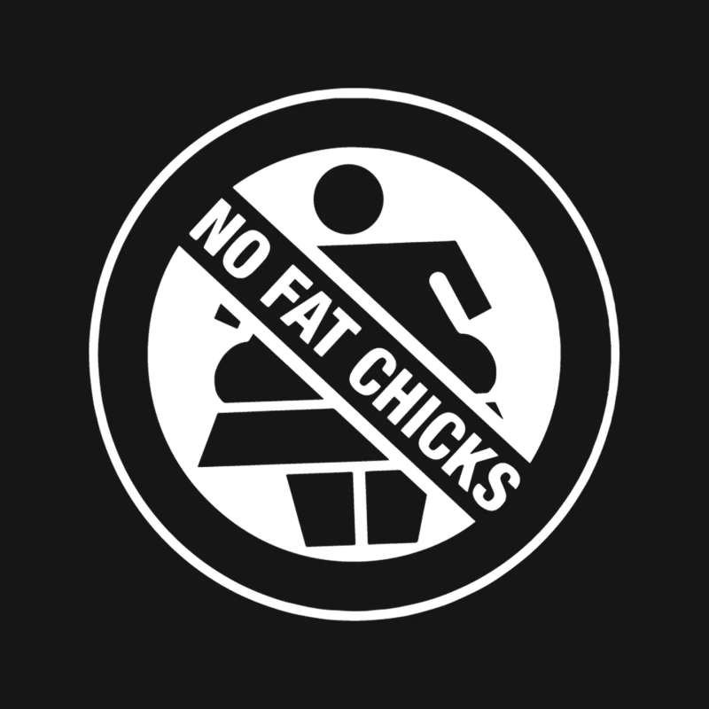 No Fat Chicks Mouse Pad
