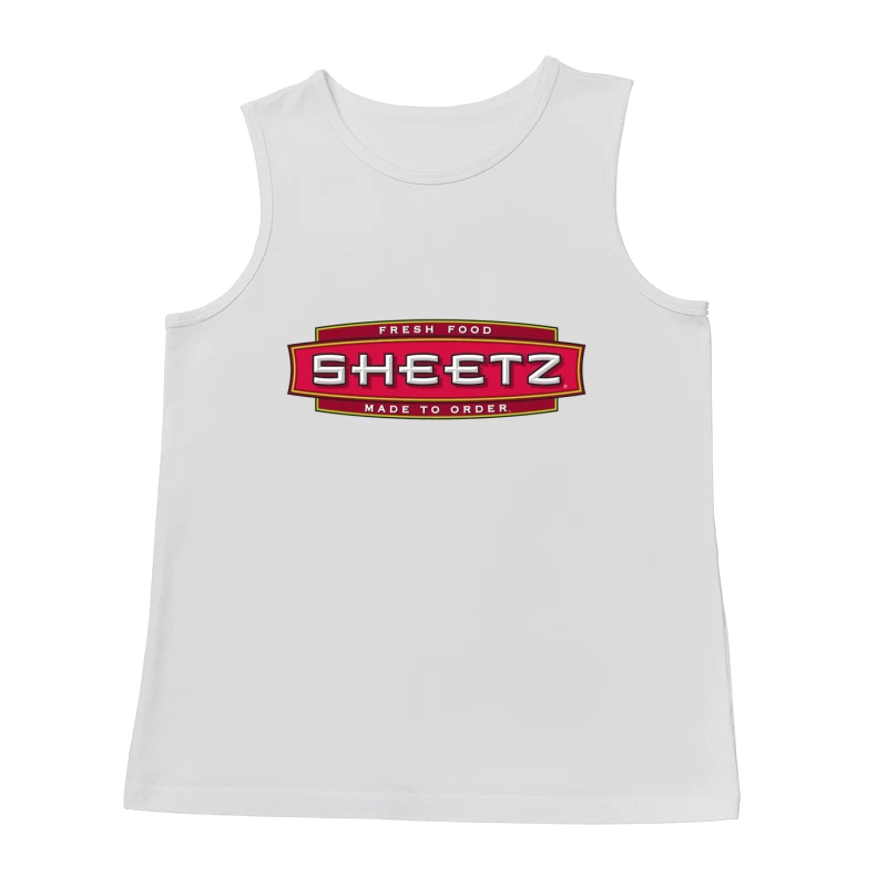 Sheetz Convenience Store Logo with Made to Order Fresh Food Branding Male Tank Top