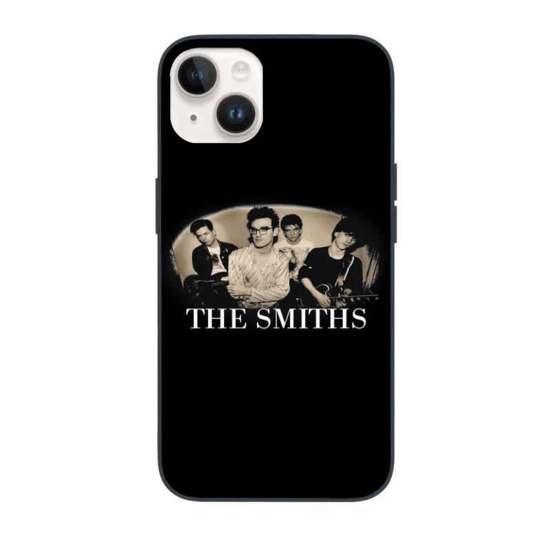 The Smiths - Iconic 1980s Alternative Rock Band Portrait iPhone Case