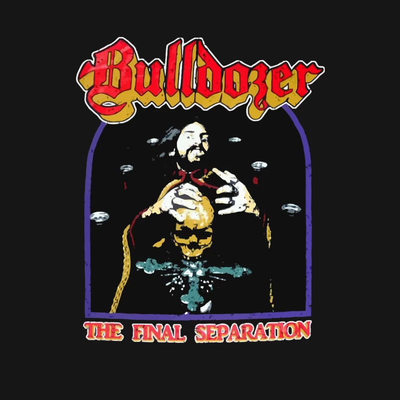 Bulldozer - The Final Separation Metal Album Cover Art Female Long Sleeve T-Shirt