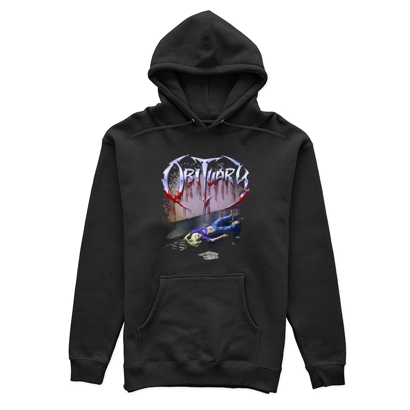 Obituary Slowly We Rot 3 Female Pullover Hoodie