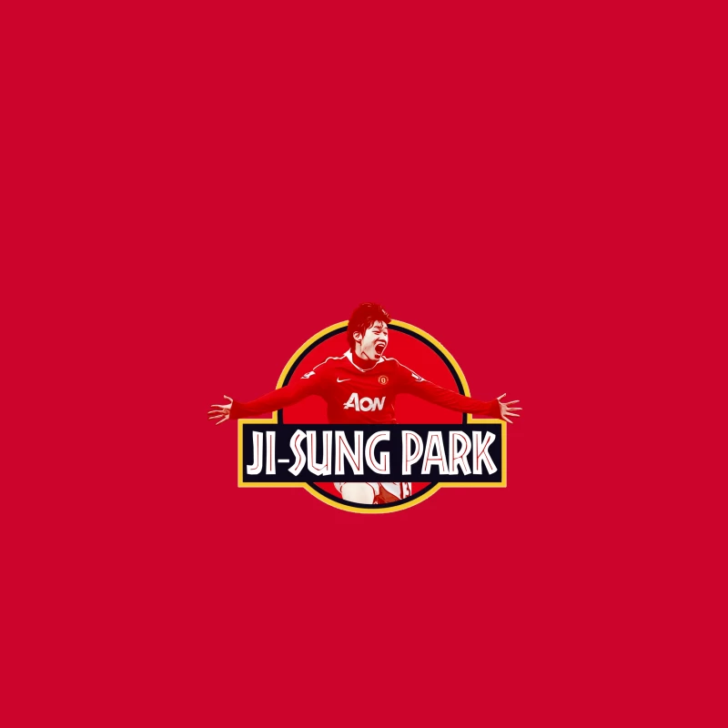 Retro Man United - PARK JI SUNG iPhone Case