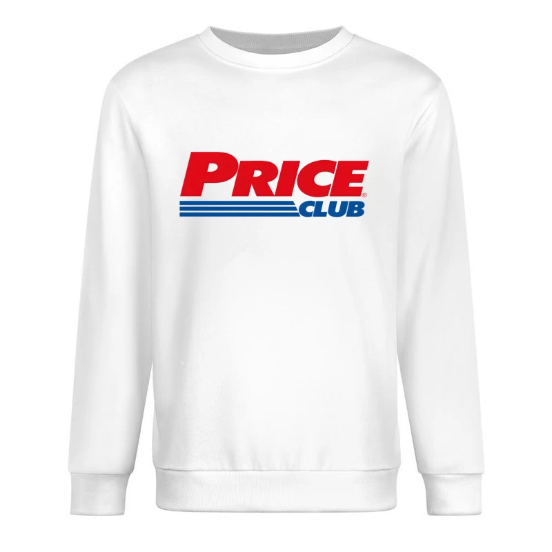 Price Club Retail Company Logo Male Pullover Sweatshirt